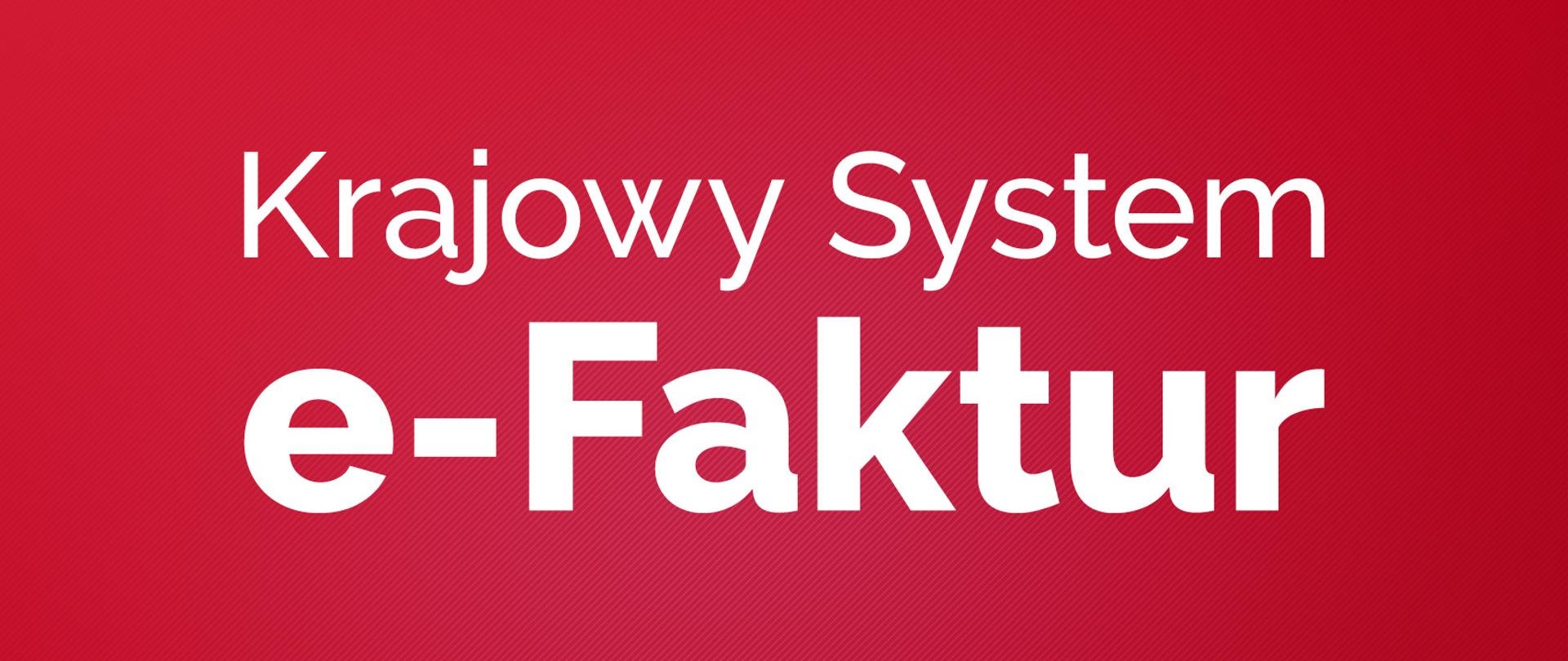 Krajowy System e-Faktur